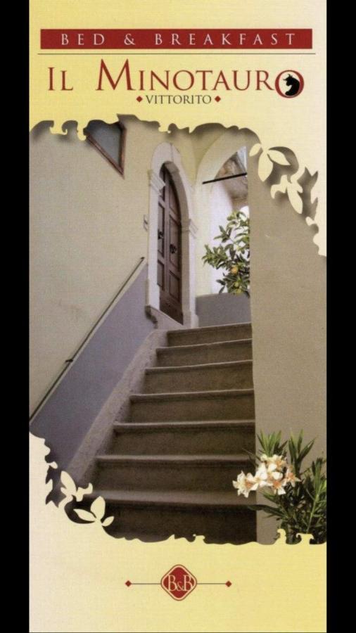 Il Minotauro B&B A 5 Minuti Da Popoli Vittorito Exterior foto